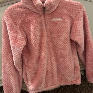 Columbia Pink Puffer Jacket Cozy Quilted Design